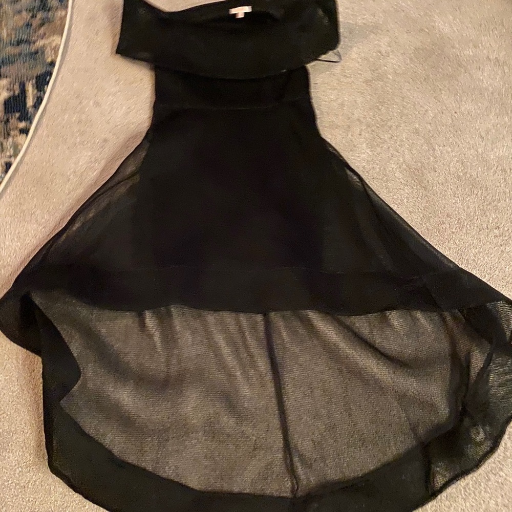Black formal dress
